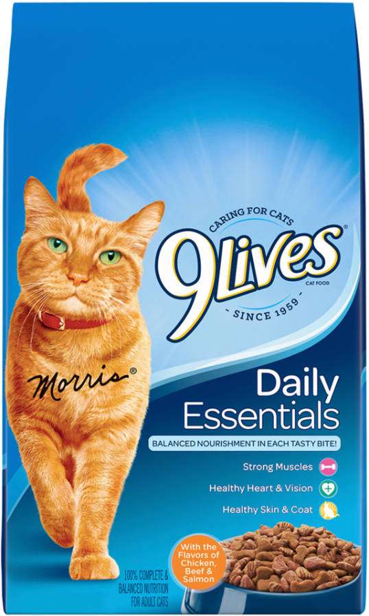 9lives daily essential cat food