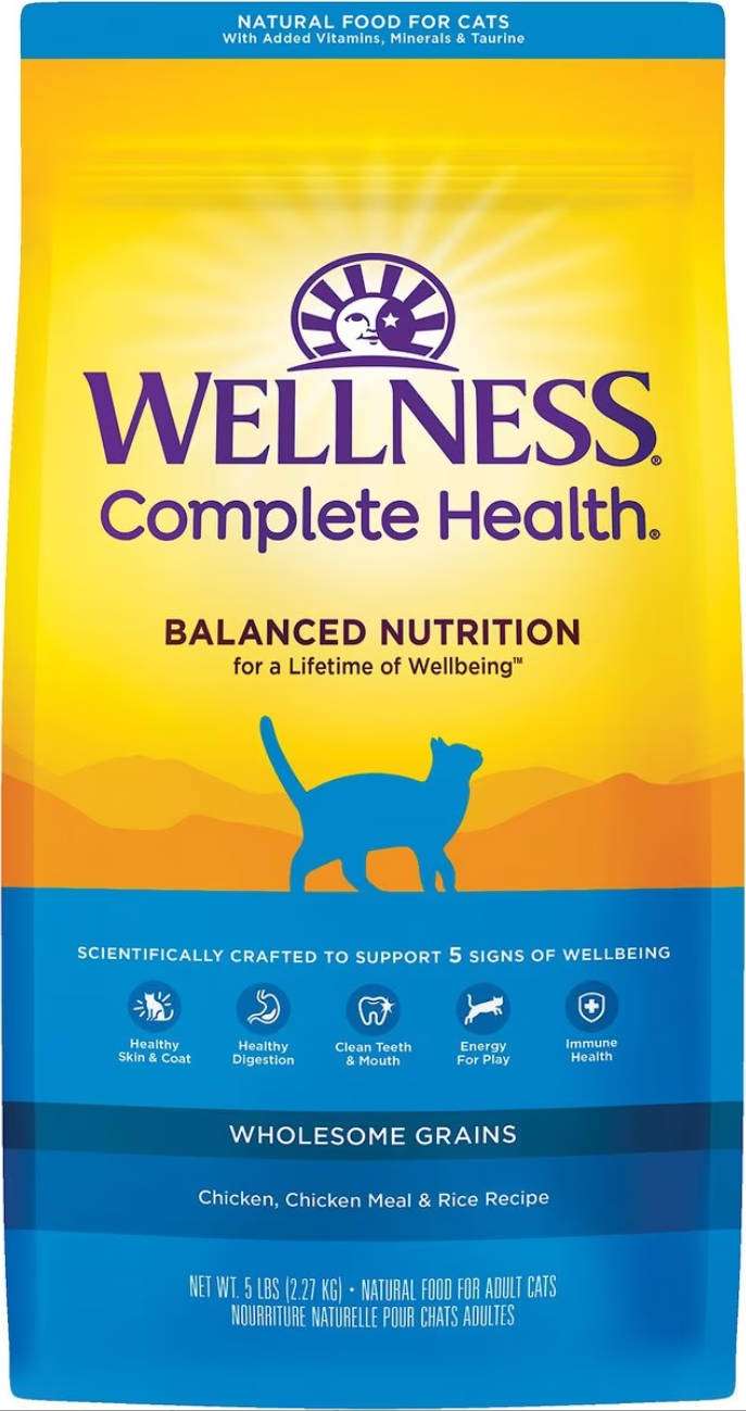 wellness complete dry cat food