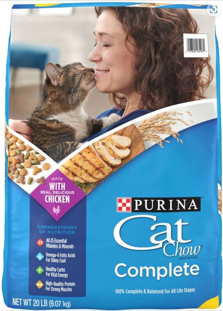 purina cat chow complete cat food