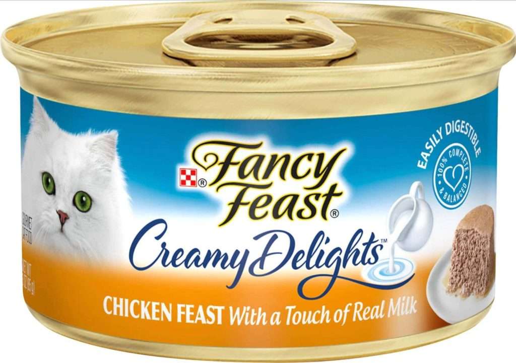 purina fancy feast creamy delights cat food