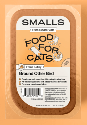 smalls cat food