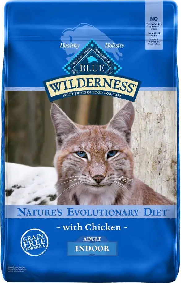 blue buffalo wilderness high protein indoor dry cat food