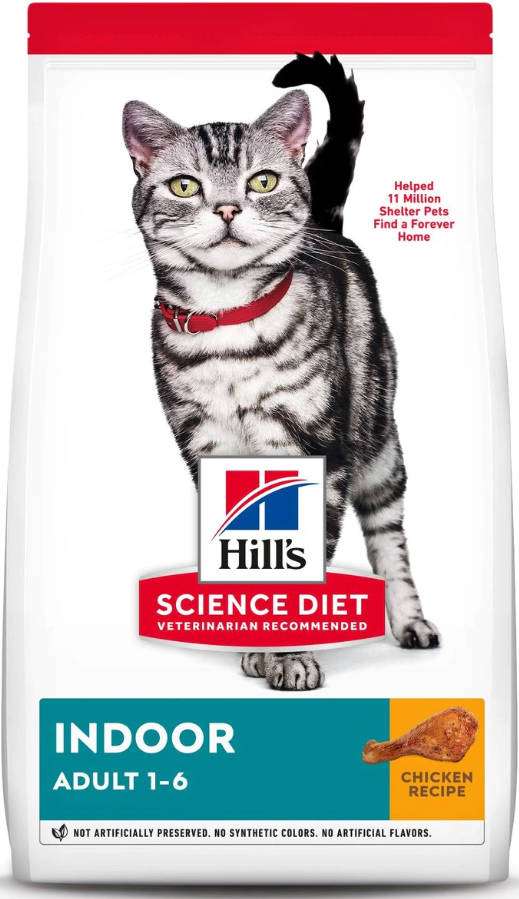 hill's science diet dry cat food