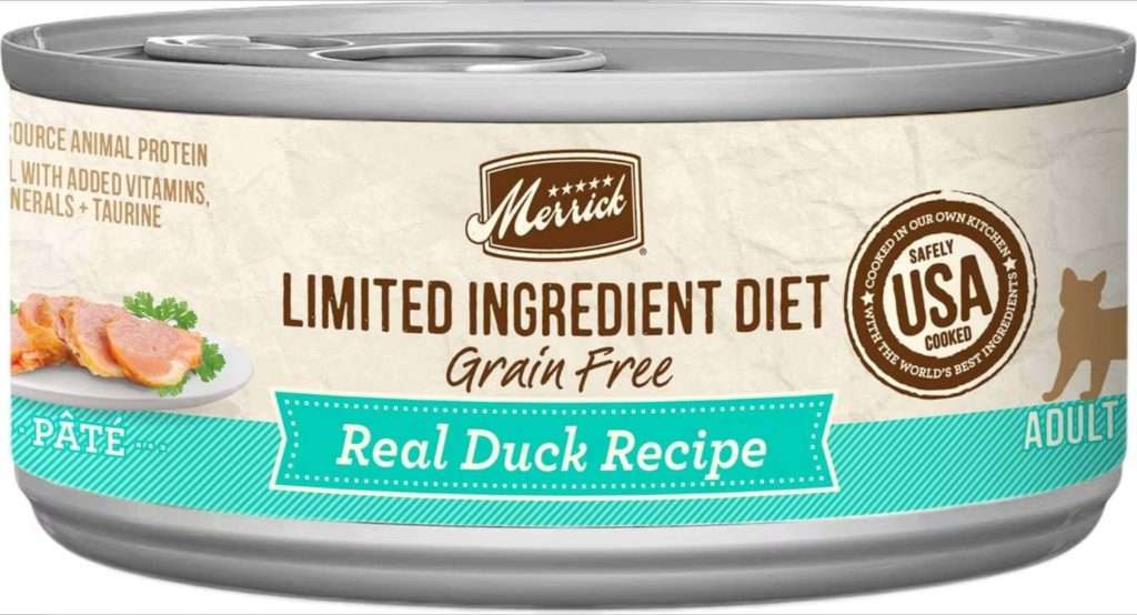 merrick limited ingredient diet grain-free real duck recipe